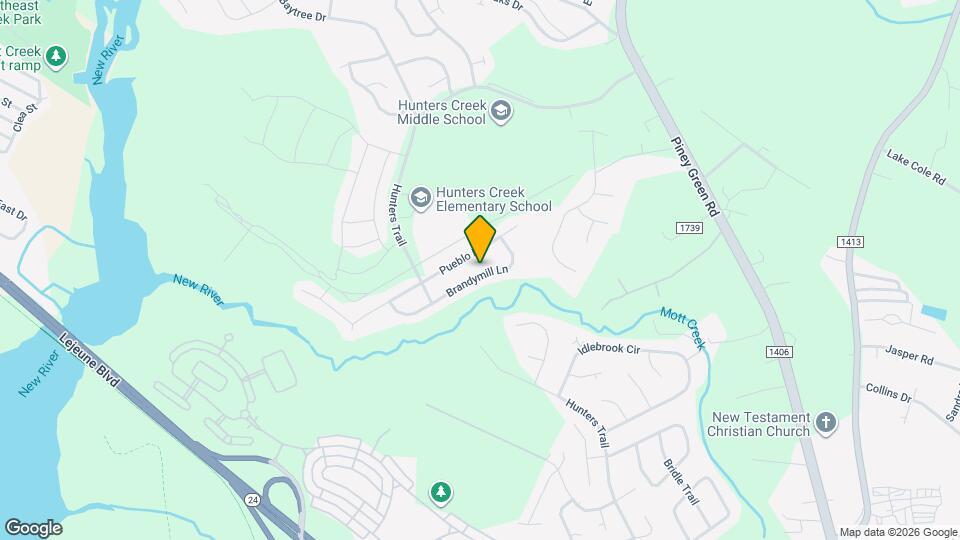 2131 Brandymill Ln Map and Location Details