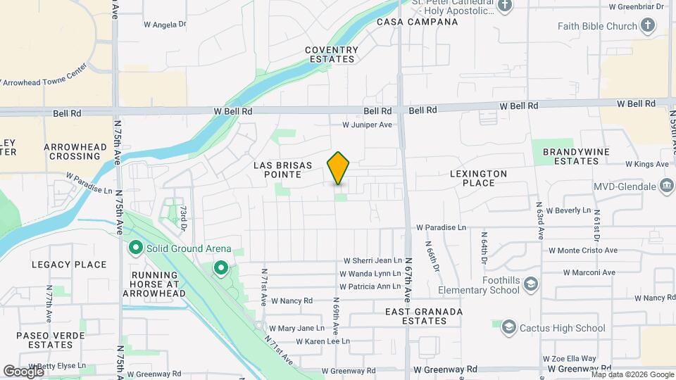 16507 N 69th Ave Map and Location Details