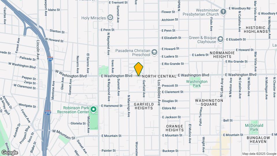 278 E Washington Blvd Map and Location Details