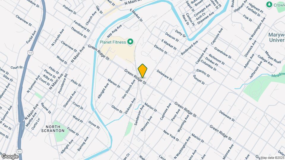 525-527 Green Ridge St Mapa y Detalles de la Ubicación
