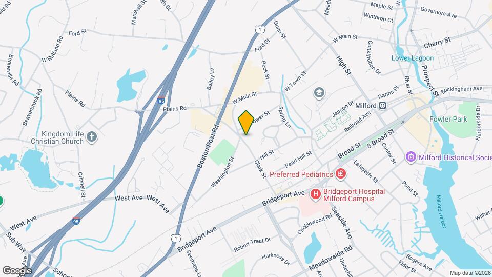 121 Clark St Map and Location Details