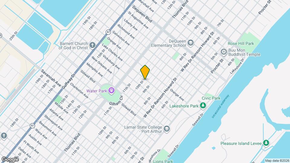 1834 10th St Map and Location Details