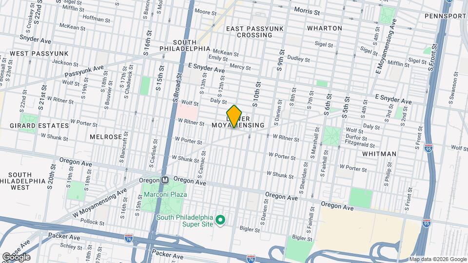 2401 S 11th St Map and Location Details
