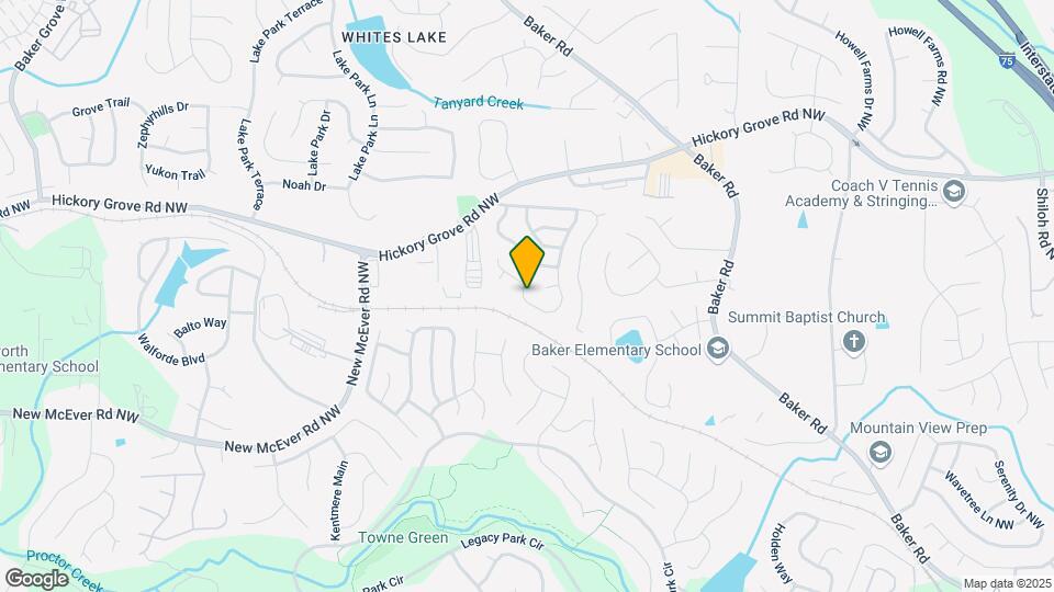 4442 High Gate Dr NW Map and Location Details