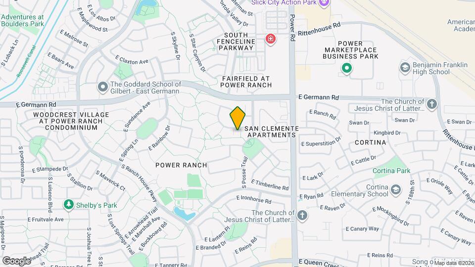 4147 S Bandit Ct Map and Location Details