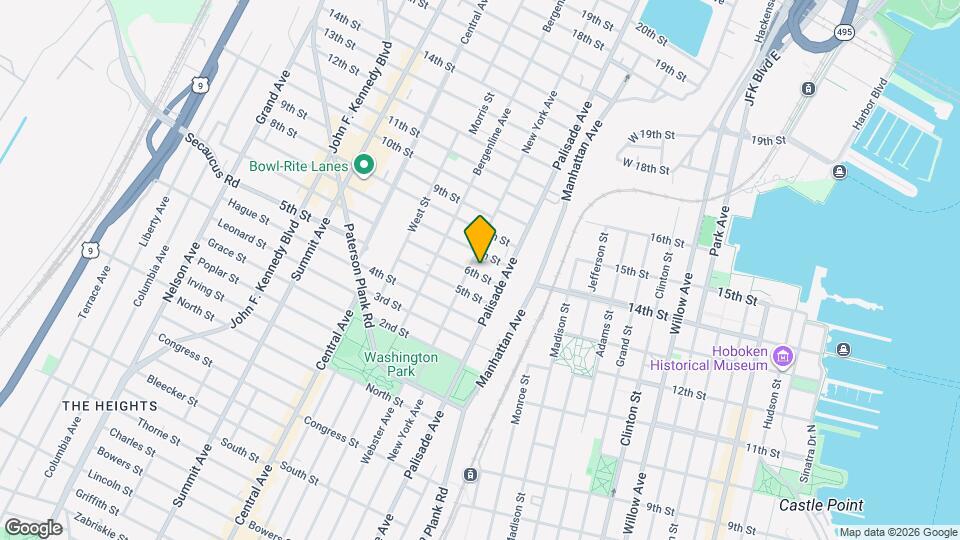 320 6th St, Unit 1 Map and Location Details