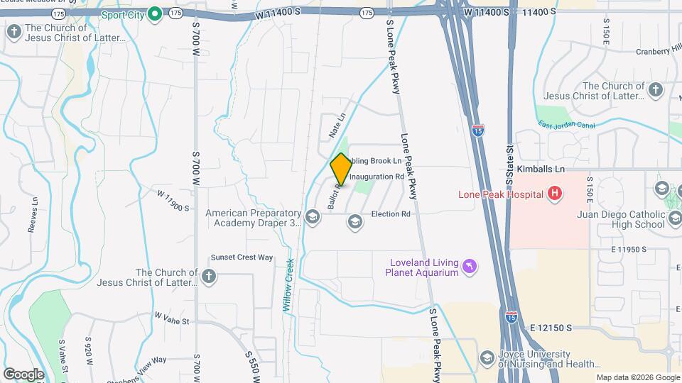 11845 Curlew Cir Map and Location Details