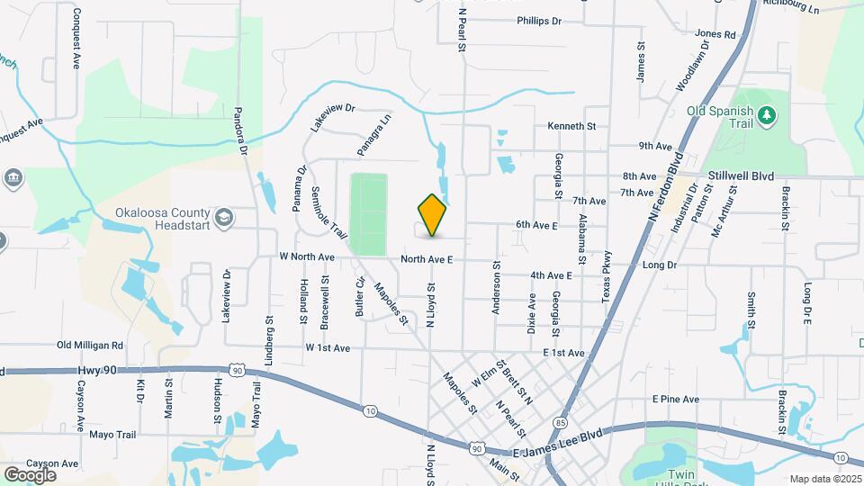 710 Arbor Lake Dr Map and Location Details