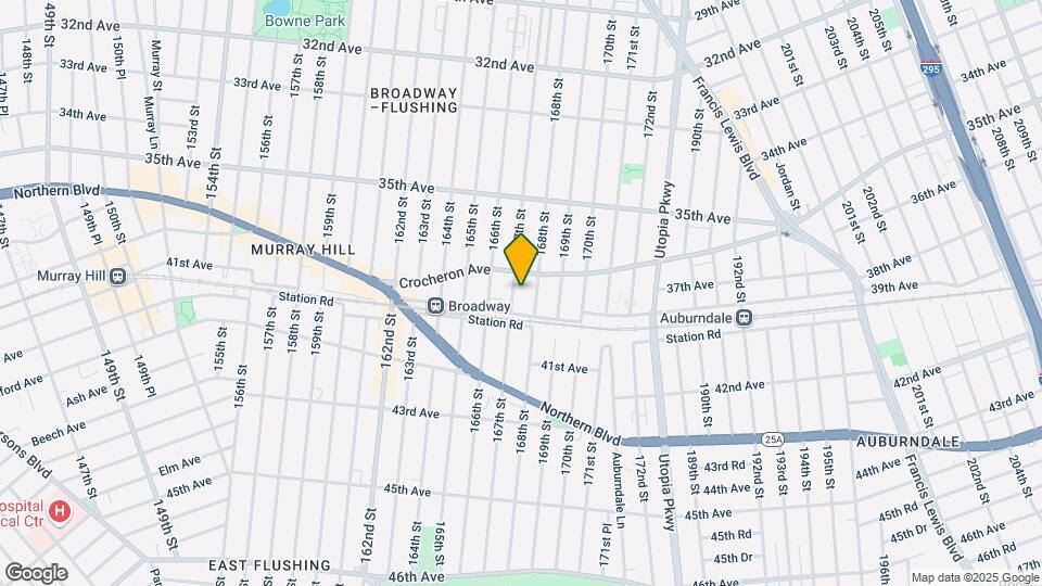 36-19 167th St Mapa y Detalles de la Ubicación