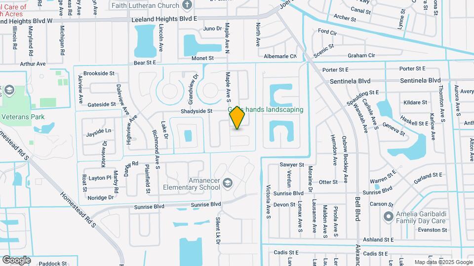 806 Gardenside Ct Map and Location Details