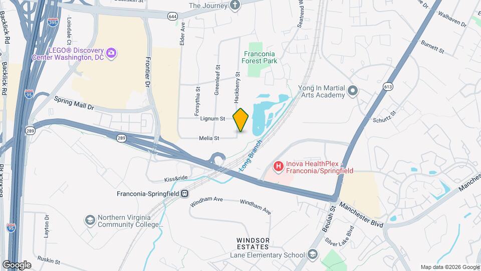 6813 Hackberry St Map and Location Details