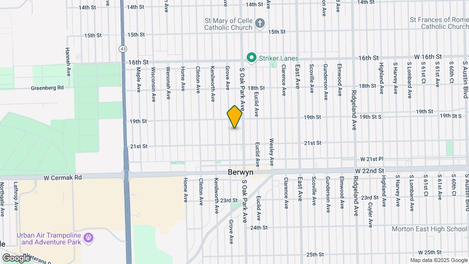 Grove Avenue Apartments Mapa y Detalles de la Ubicación