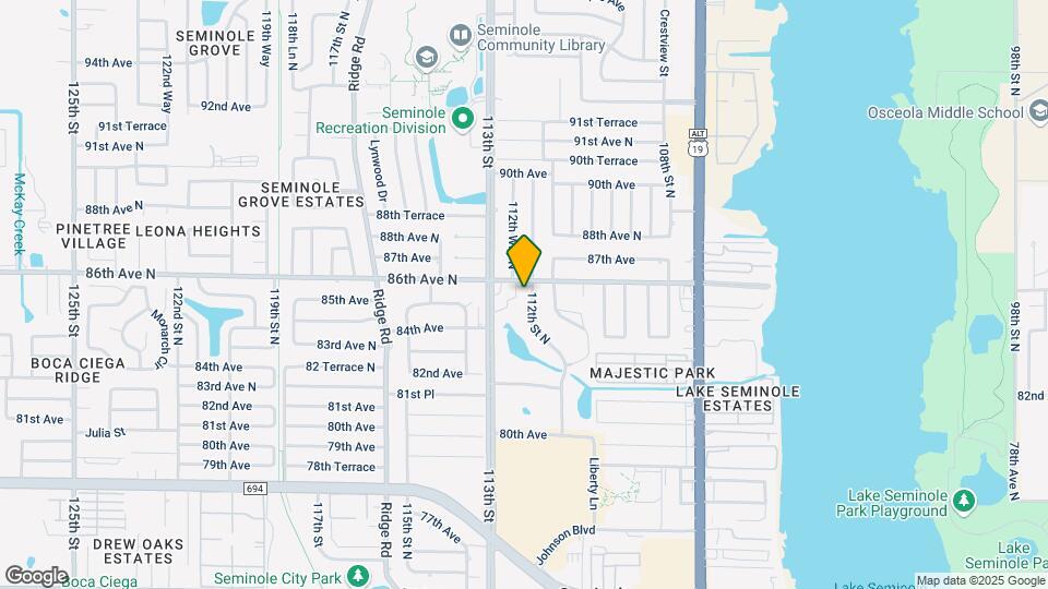 Seminole Garden Apartments Map and Location Details