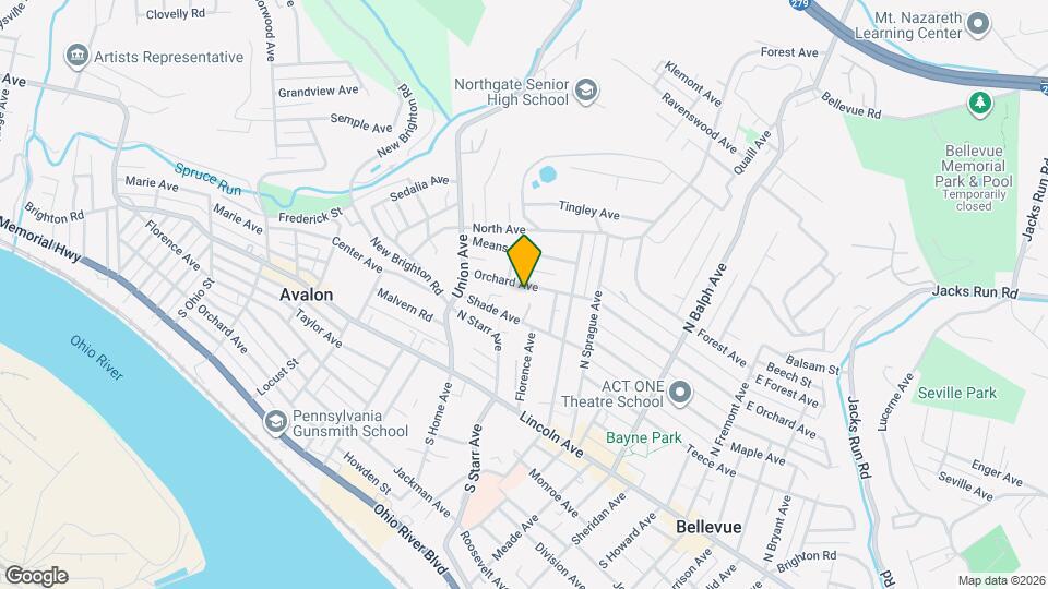 679 Orchard Ave Apartments and Nearby Bellevue Apartments For Rent