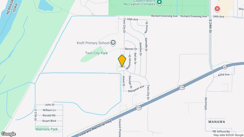 3102 Wakeman Dr Map and Location Details