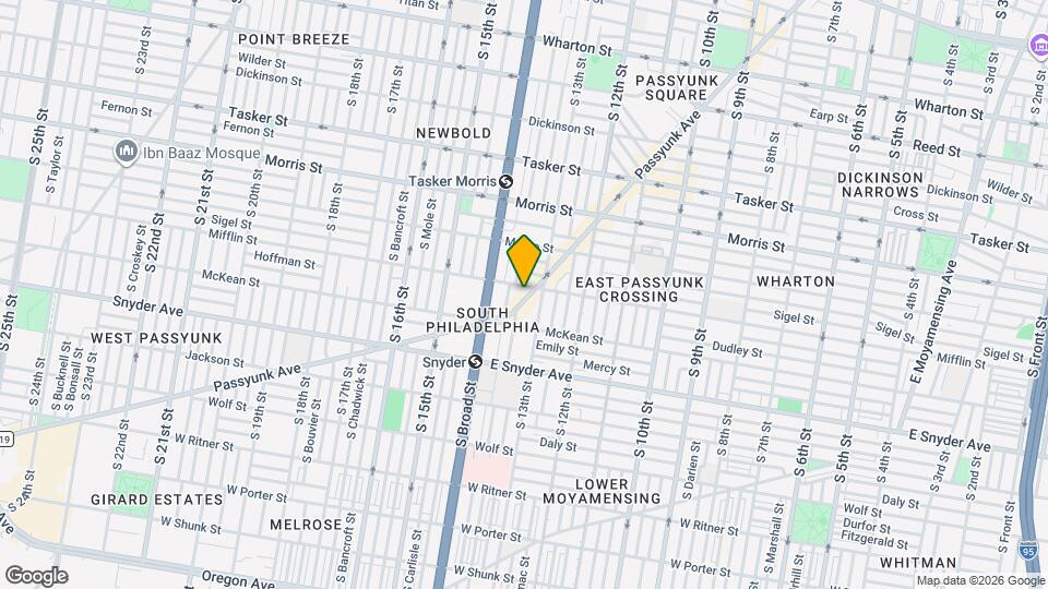 1908 Passyunk Ave Map and Location Details