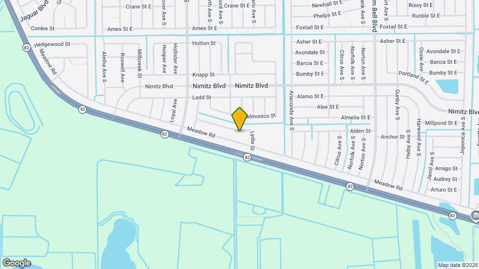 640 Lydia St Map and Location Details