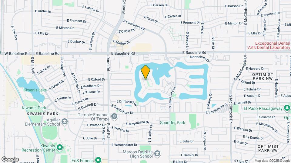 1052 E Sandpiper Dr Map and Location Details