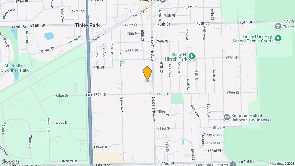 17814 Oak Park Ave Apartments and Nearby Tinley Park Apartments For