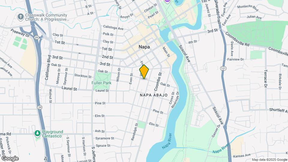 1337 Oak St Map and Location Details