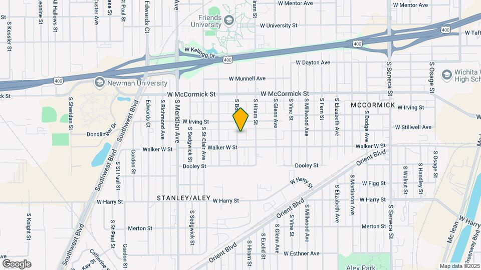 1136 S Bonn St Map and Location Details