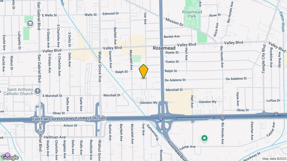 3739 Ivar Ave Map and Location Details
