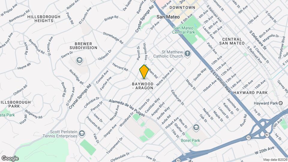 531 Harvard Rd Map and Location Details