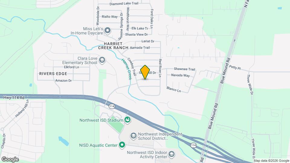 1920 Caddo Springs Dr Map and Location Details