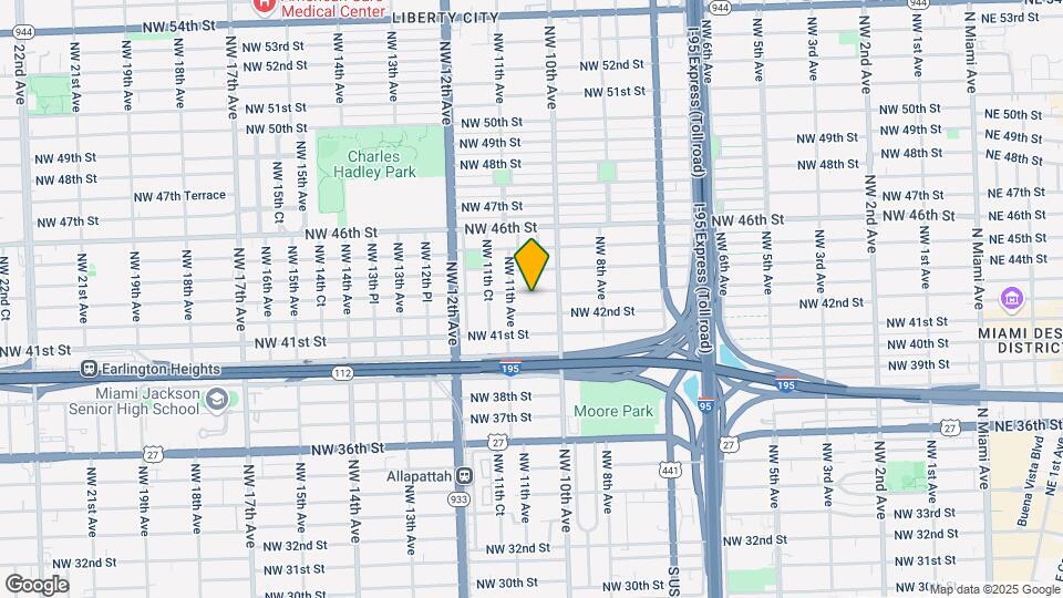 1030 NW 43rd St Map and Location Details