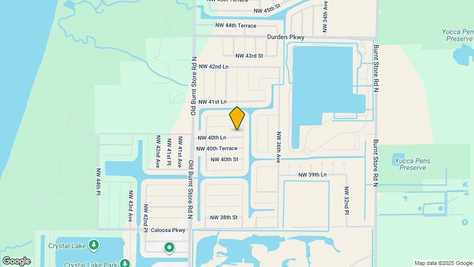 3805 NW 40th Ln Map and Location Details