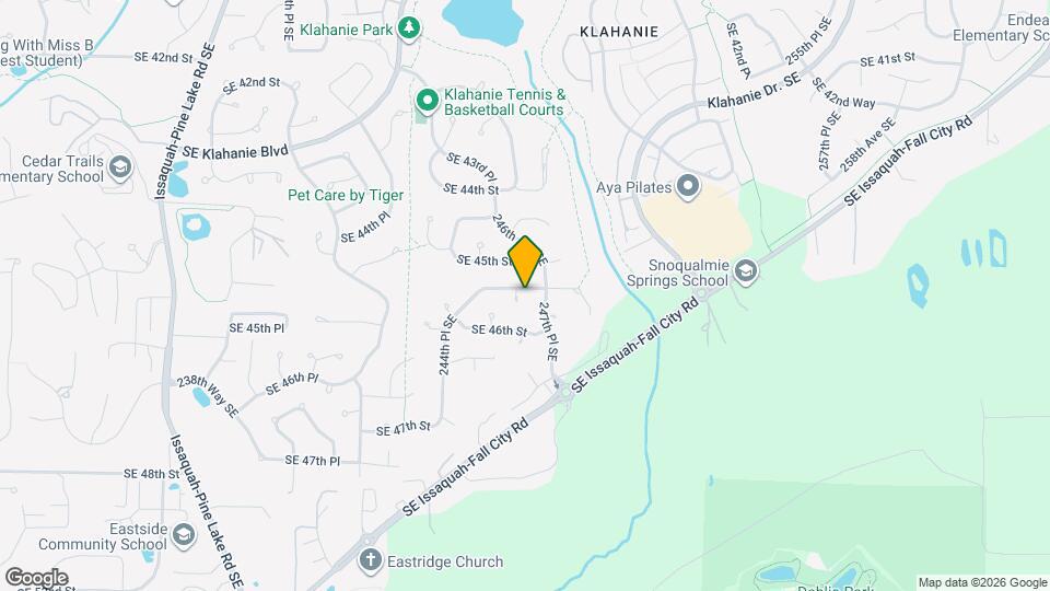 24609 SE 45th Way Map and Location Details