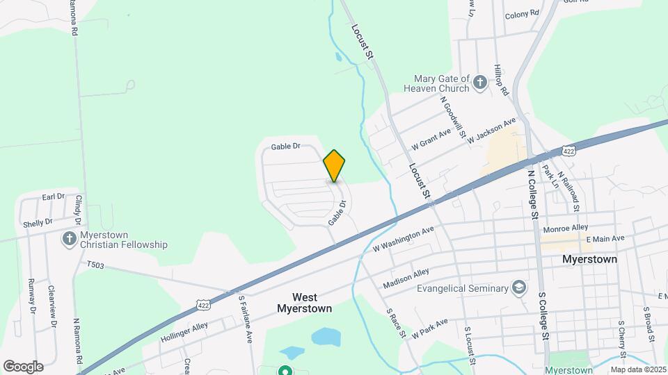 144 Gable Dr Map and Location Details