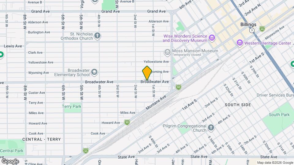 116 Broadwater Ave, Unit Upper Apartment Map and Location Details