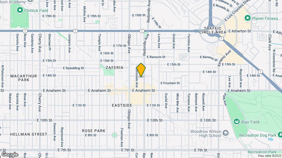 1371 Redondo Ave Map and Location Details