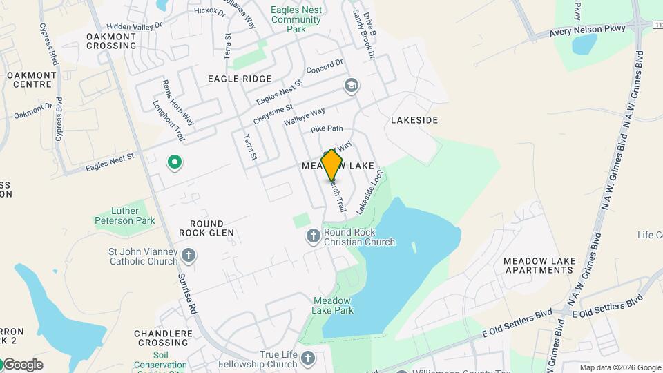 3322 Perch Trail Map and Location Details