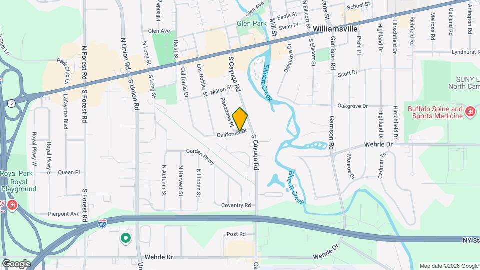 259 California Dr Map and Location Details