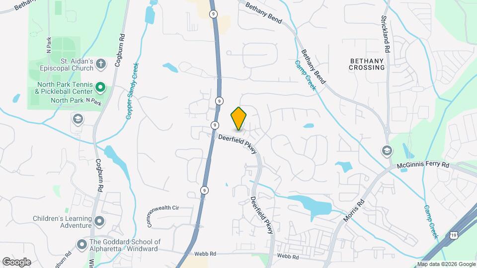 405 Harmony Ct Map and Location Details