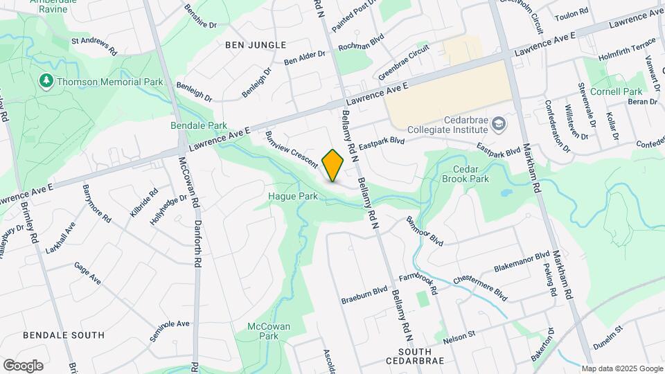 15 Burnview Crescent Map and Location Details