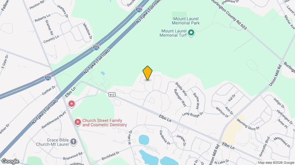 603 Kirby Way Map and Location Details