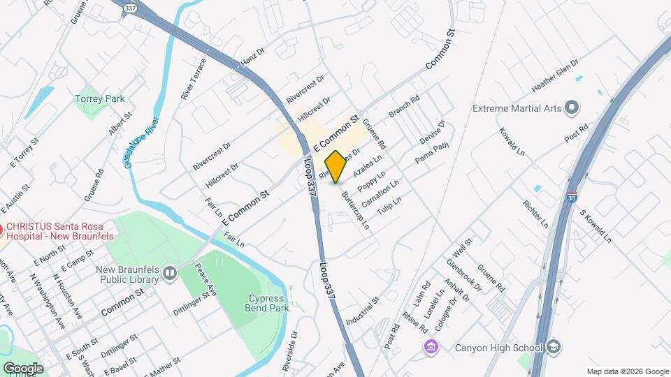 525 Buttercup Ln Map and Location Details