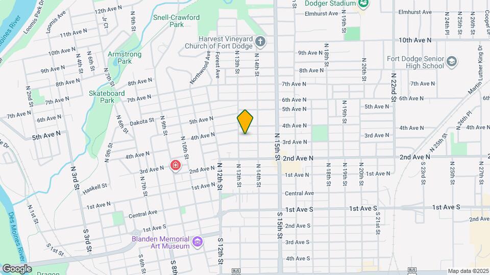 1310 3rd Ave N Map and Location Details