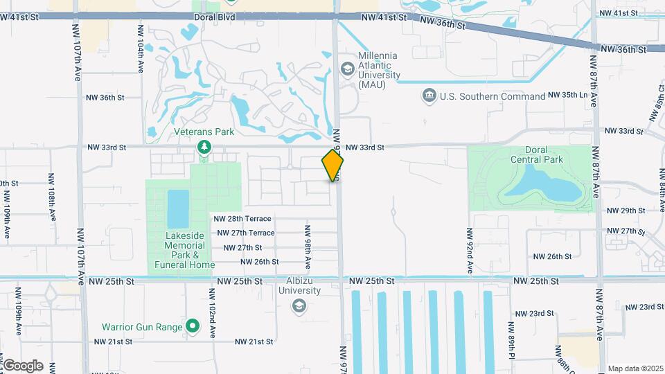 2973 NW 97th Ct Map and Location Details