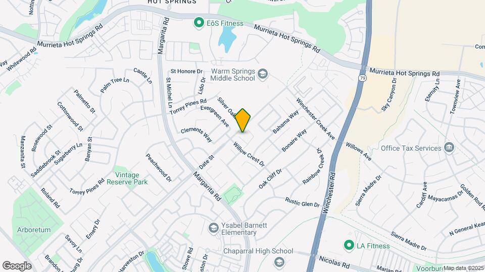 39522 Oak Cir Map and Location Details