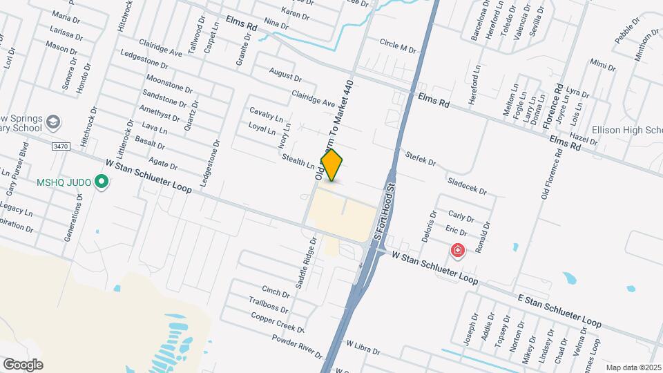 1108 Horizon Dr Map and Location Details