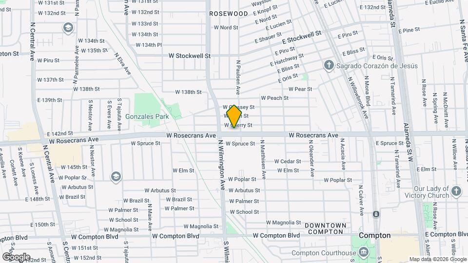 705-713 W Rosecrans Ave Map and Location Details