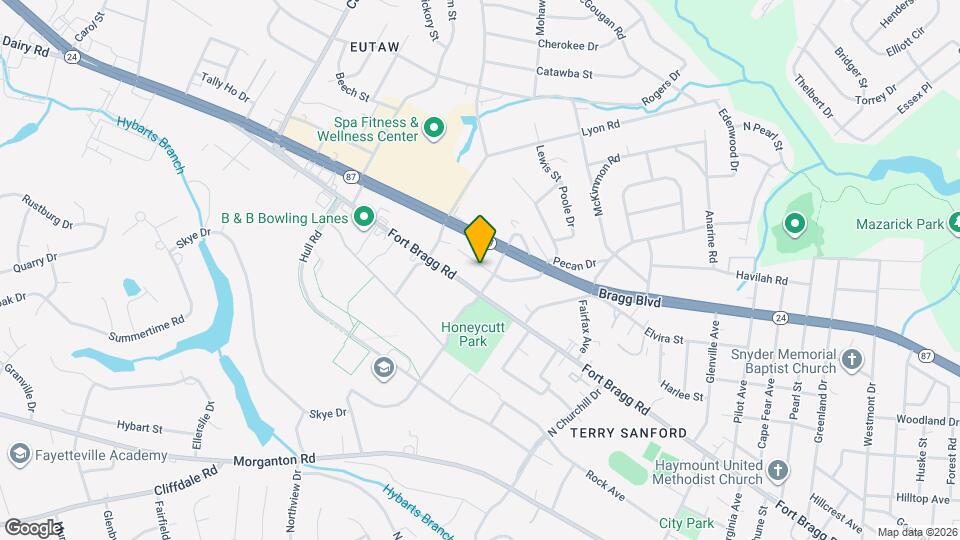 2703 Pecan Dr Map and Location Details