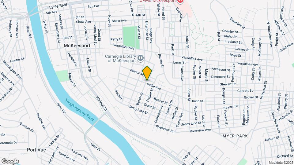 1703 Bailie Ave Map and Location Details