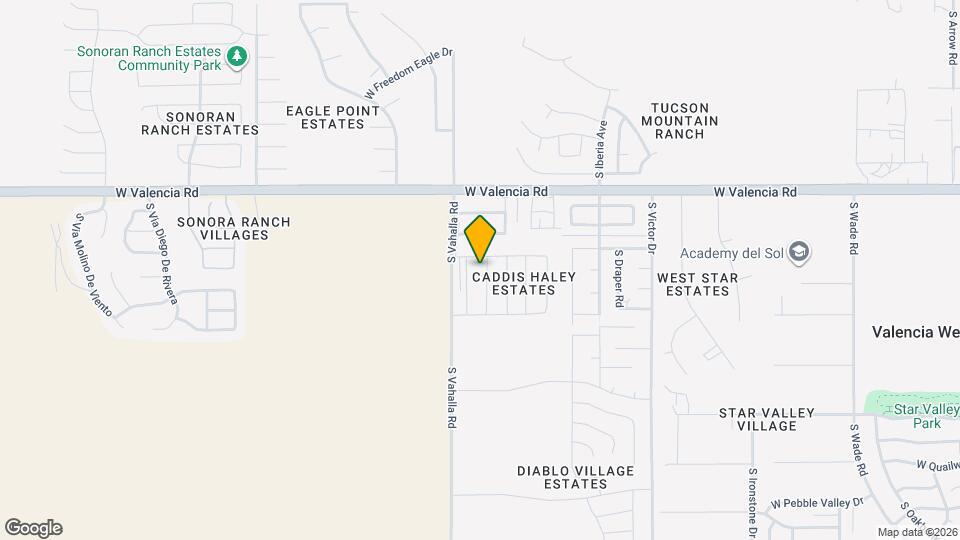 6662 S Cut Bow Dr Map and Location Details