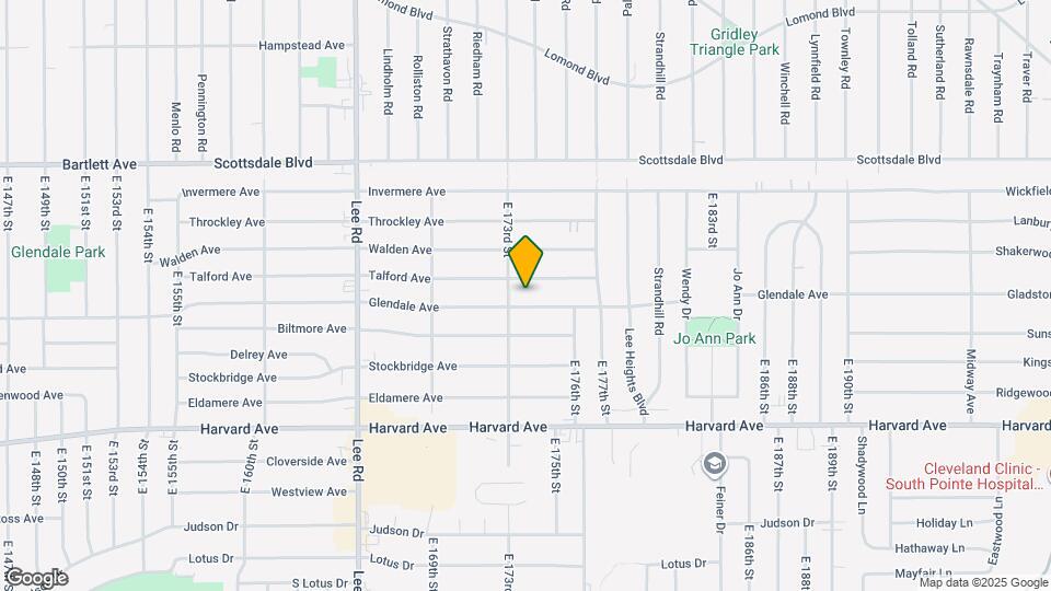 17315 Glendale Ave Map and Location Details