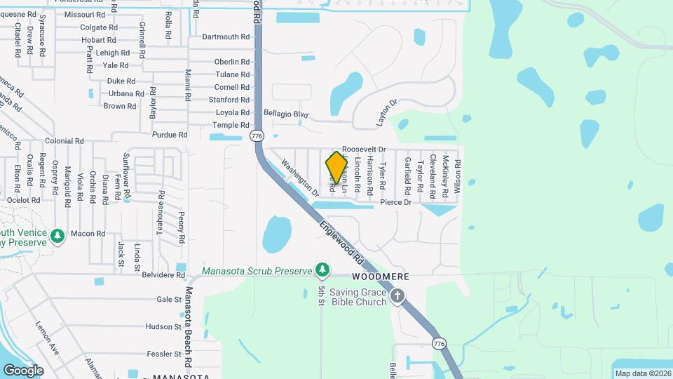 5883 Monroe Rd Map and Location Details